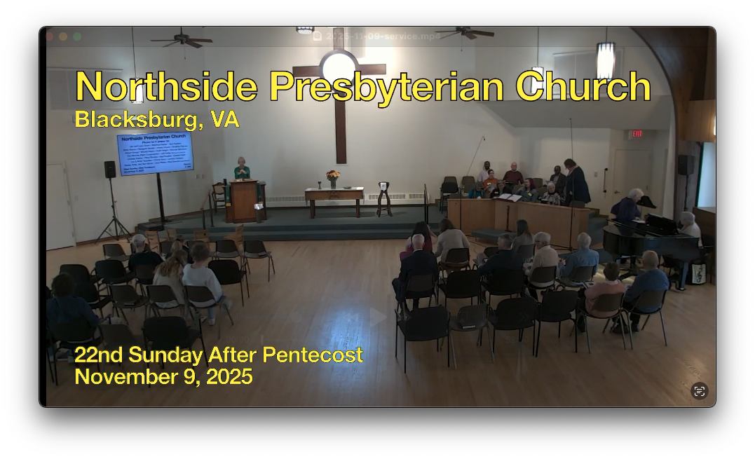 screen shot of video